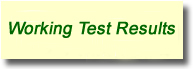 Working Test Results